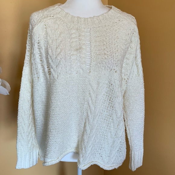 Kye Mi, Size M, Loose Knit, Rounded Neckline, Oversize Raglan Sweater. - Picture 1 of 11